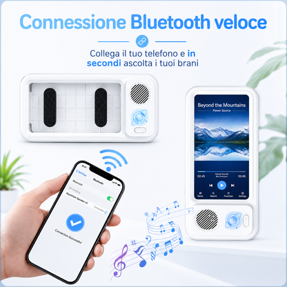 Supporto doccia 360° impermeabile